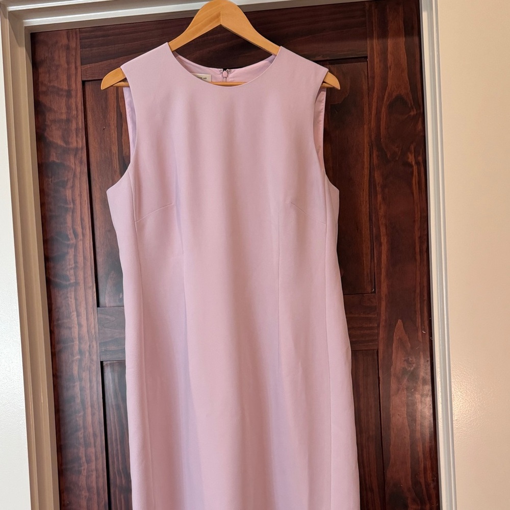 Lafayette 148 Elegant Lavender Sleeveless Dress